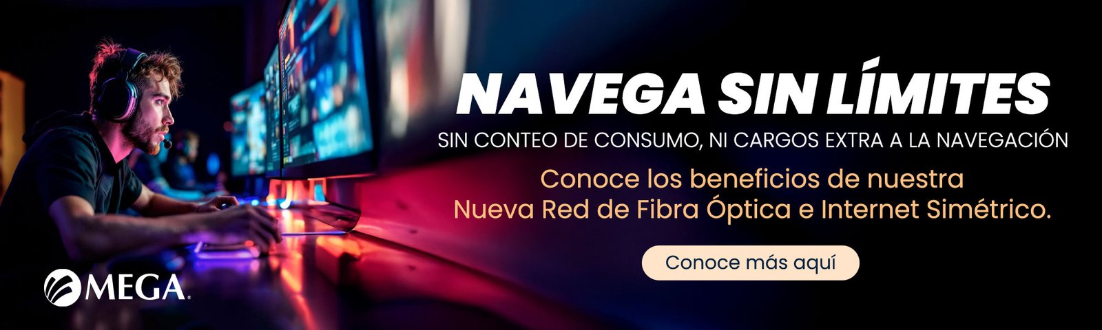 NAVEGA SIN LÍMTES FIBRA ÓPTICA